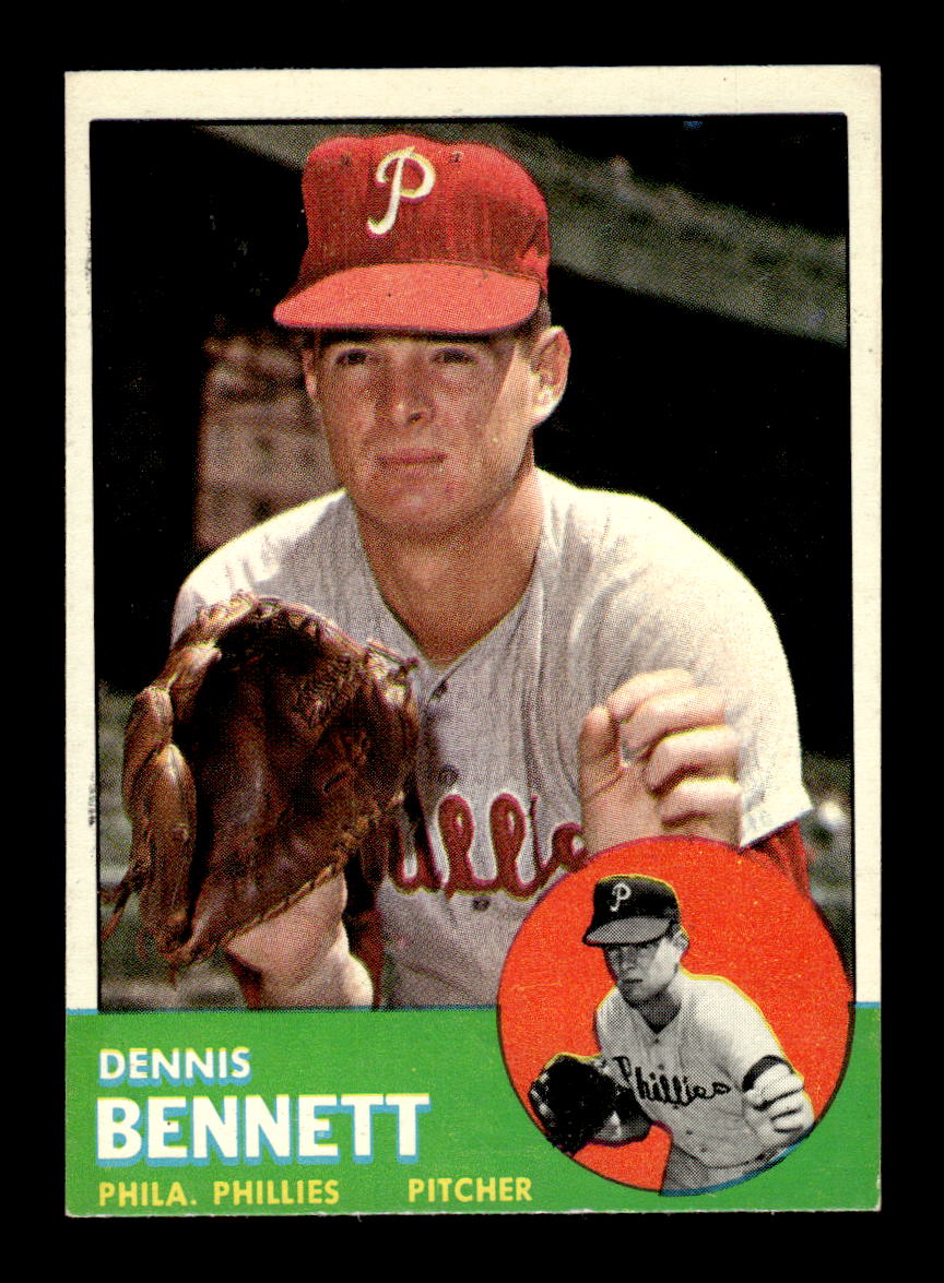 1963 Topps #56 Dennis Bennett Excellent HOF-10002734