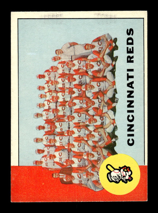 1963 Topps #63 Cincinnati Reds Excellent HOF-10002740