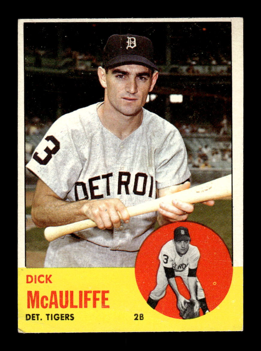 1963 Topps #64 Dick McAuliffe Excellent HOF-10002741