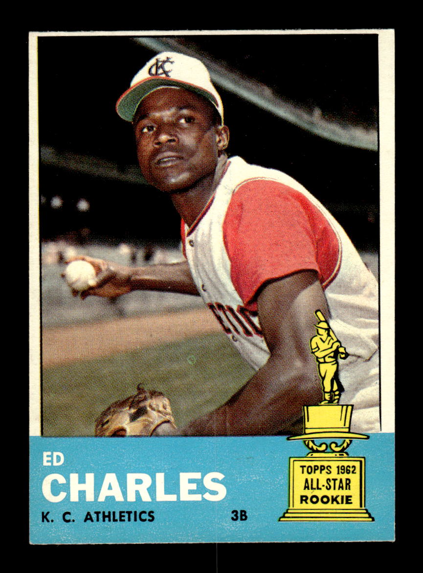 1963 Topps #67 Ed Charles Excellent HOF-10002744
