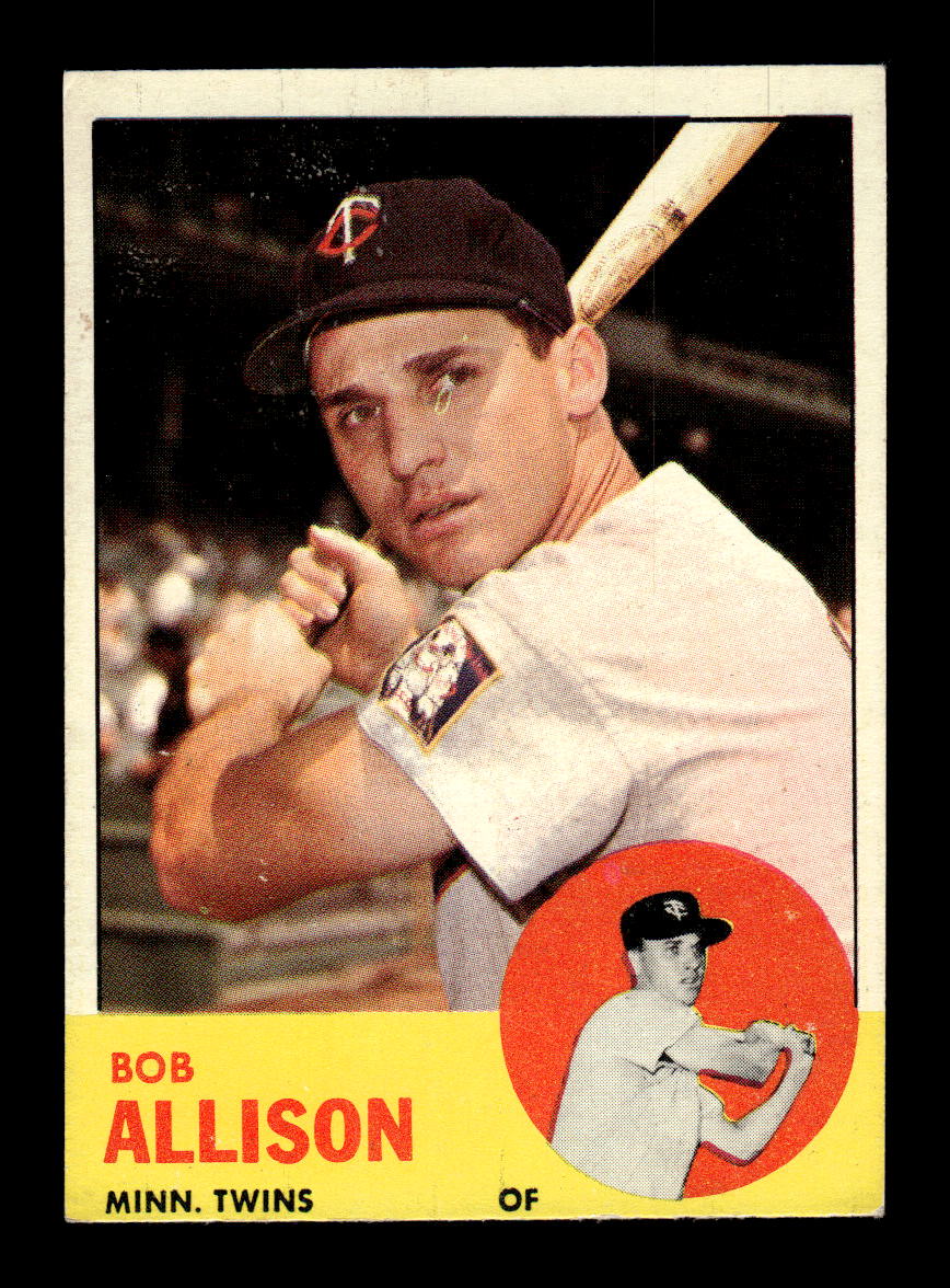 1963 Topps #75 Bob Allison Excellent HOF-10002751