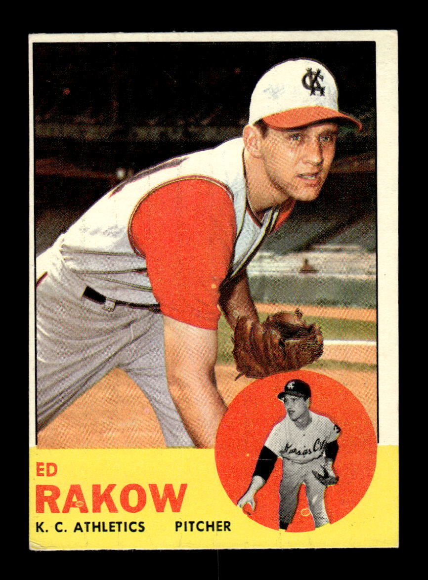 1963 Topps #82 Ed Rakow Excellent HOF-10002758