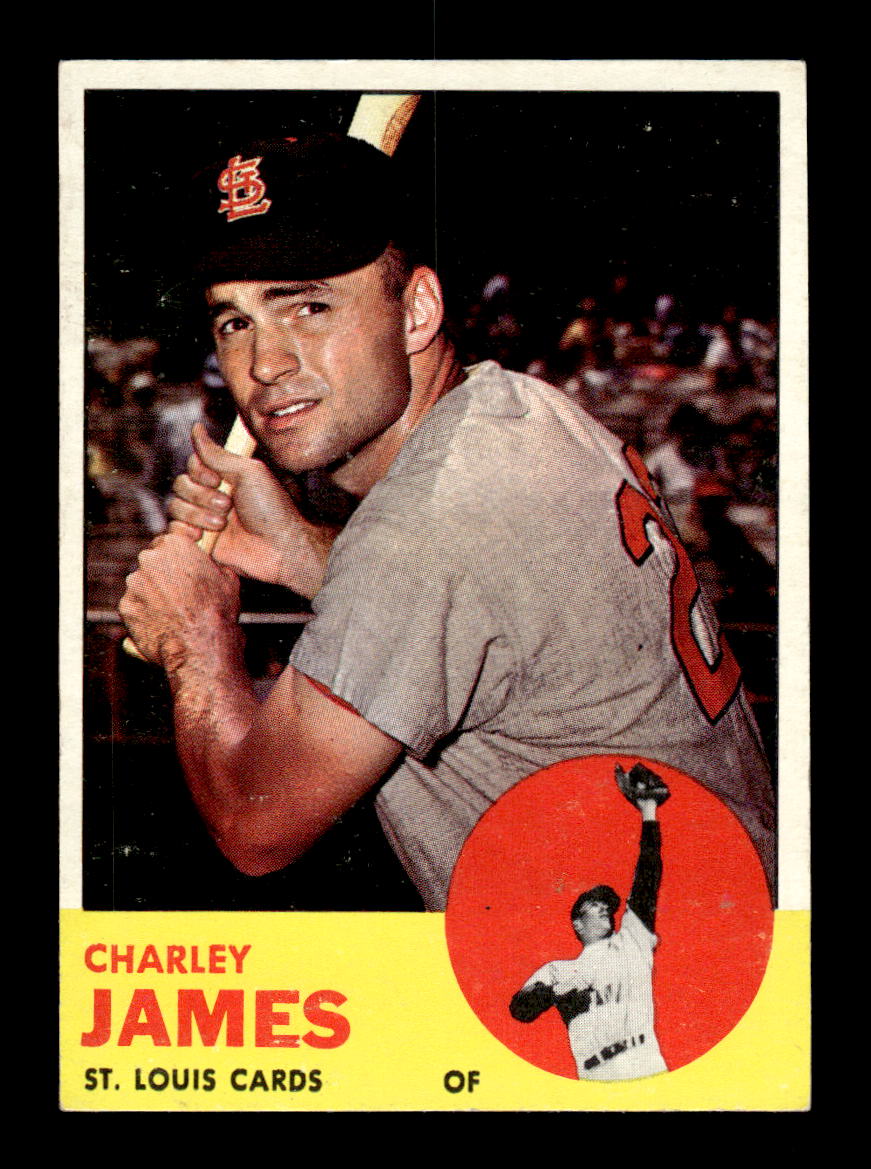 1963 Topps #83 Charley James Excellent HOF-10002759