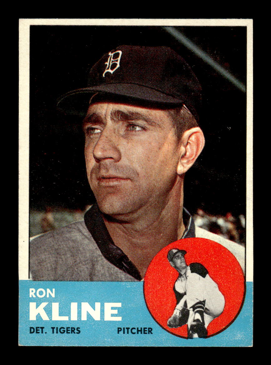 1963 Topps #84 Ron Kline Excellent HOF-10002760