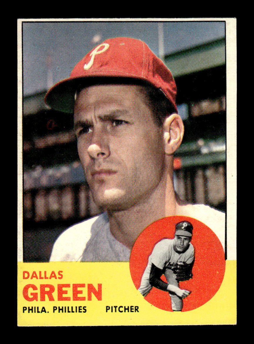 1963 Topps #91 Dallas Green Excellent HOF-10002767