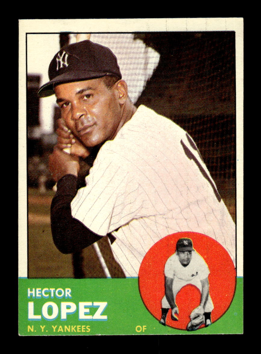 1963 Topps #92 Hector Lopez Excellent HOF-10002768