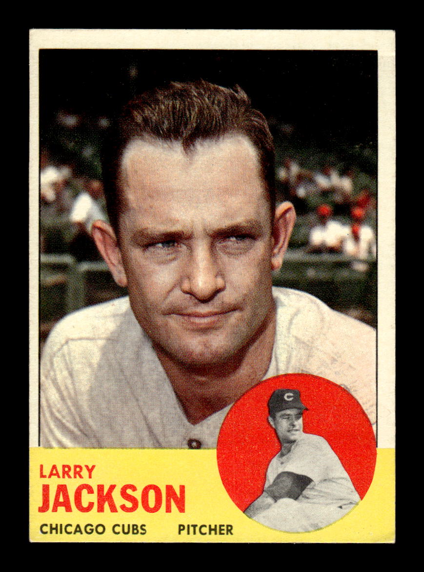 1963 Topps #95 Larry Jackson Excellent HOF-10002771