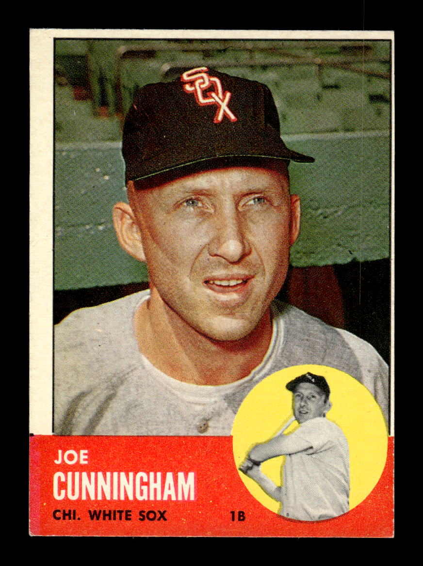 1963 Topps #100 Joe Cunningham Excellent HOF-10002776