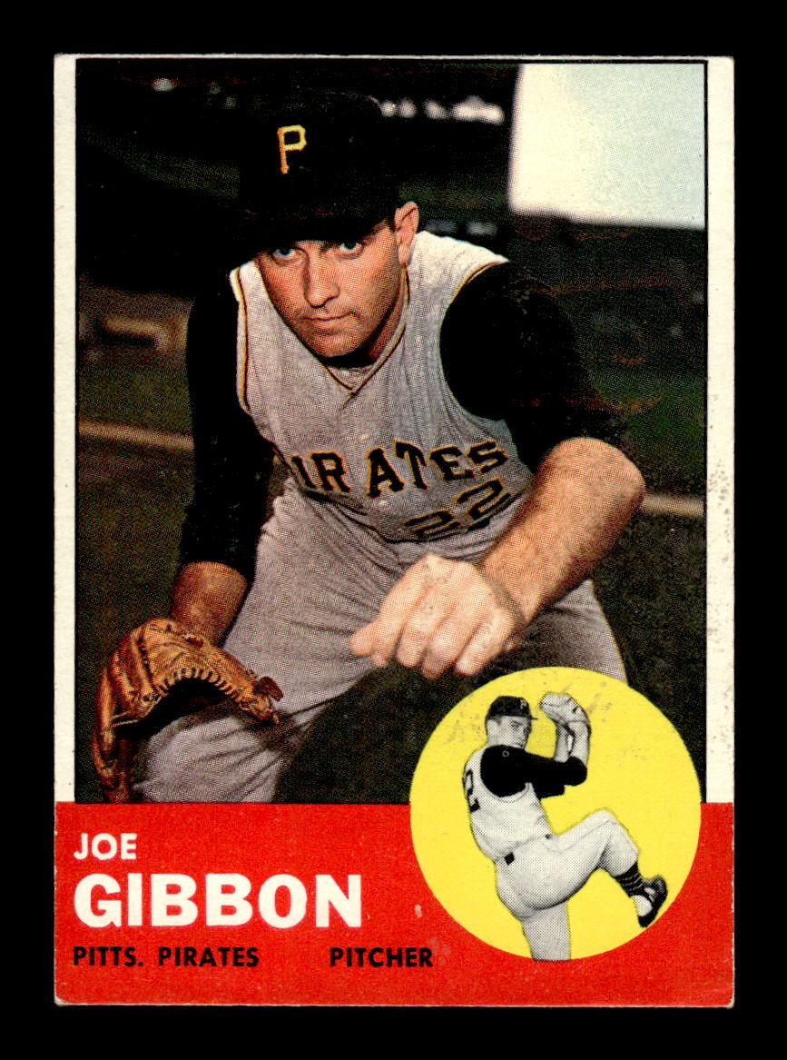 1963 Topps #101 Joe Gibbon Near Mint or Better HOF-10002777