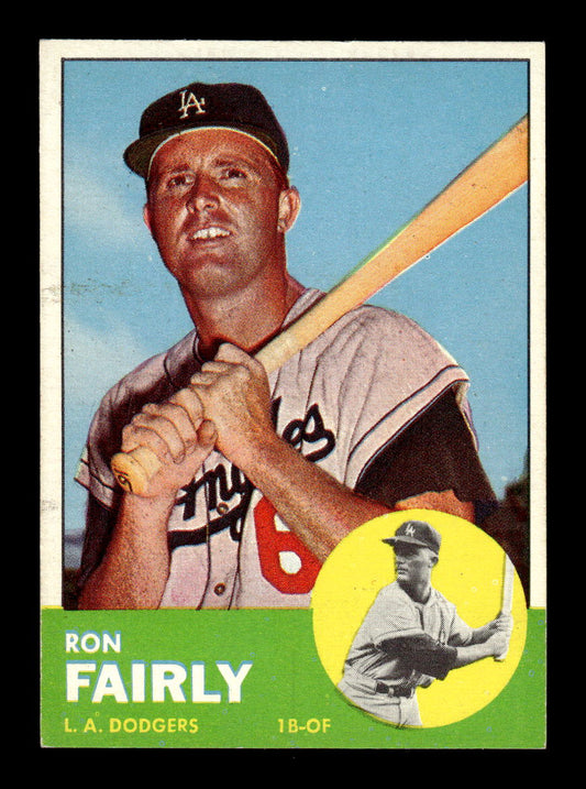1963 Topps #105 Ron Fairly Near Mint or Better HOF-10002781