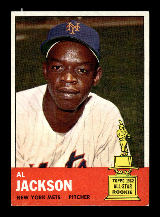 1963 Topps #111 Al Jackson Near Mint or Better HOF-10002785