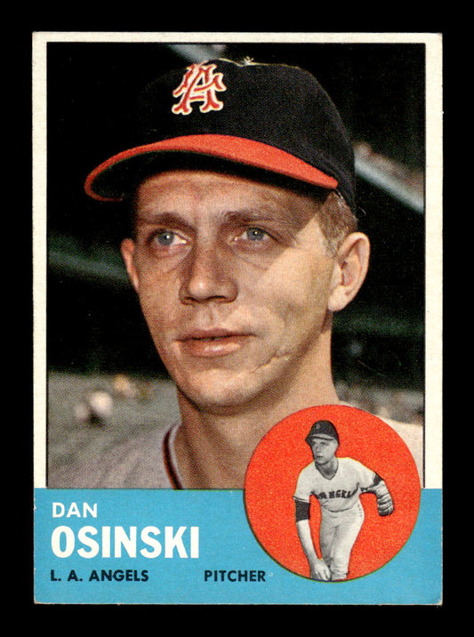 1963 Topps #114 Dan Osinski Near Mint or Better HOF-10002789