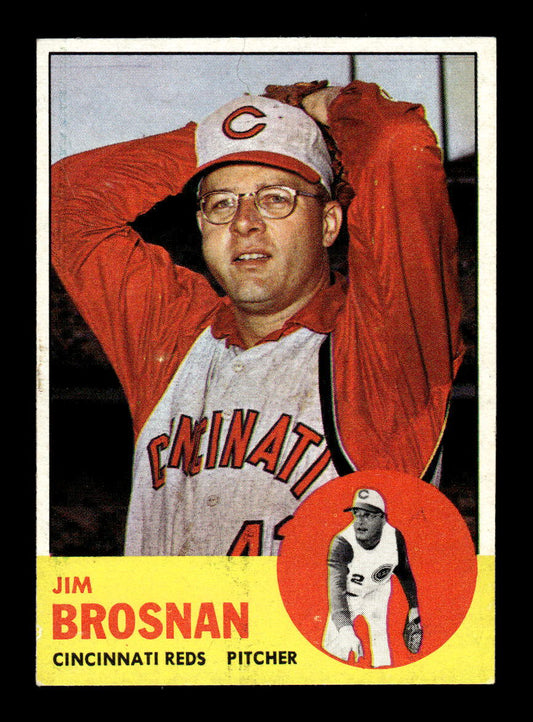 1963 Topps #116 Jim Brosnan Near Mint or Better HOF-10002790