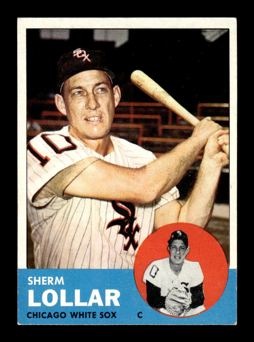 1963 Topps #118 Sherm Lollar Near Mint or Better HOF-10002792