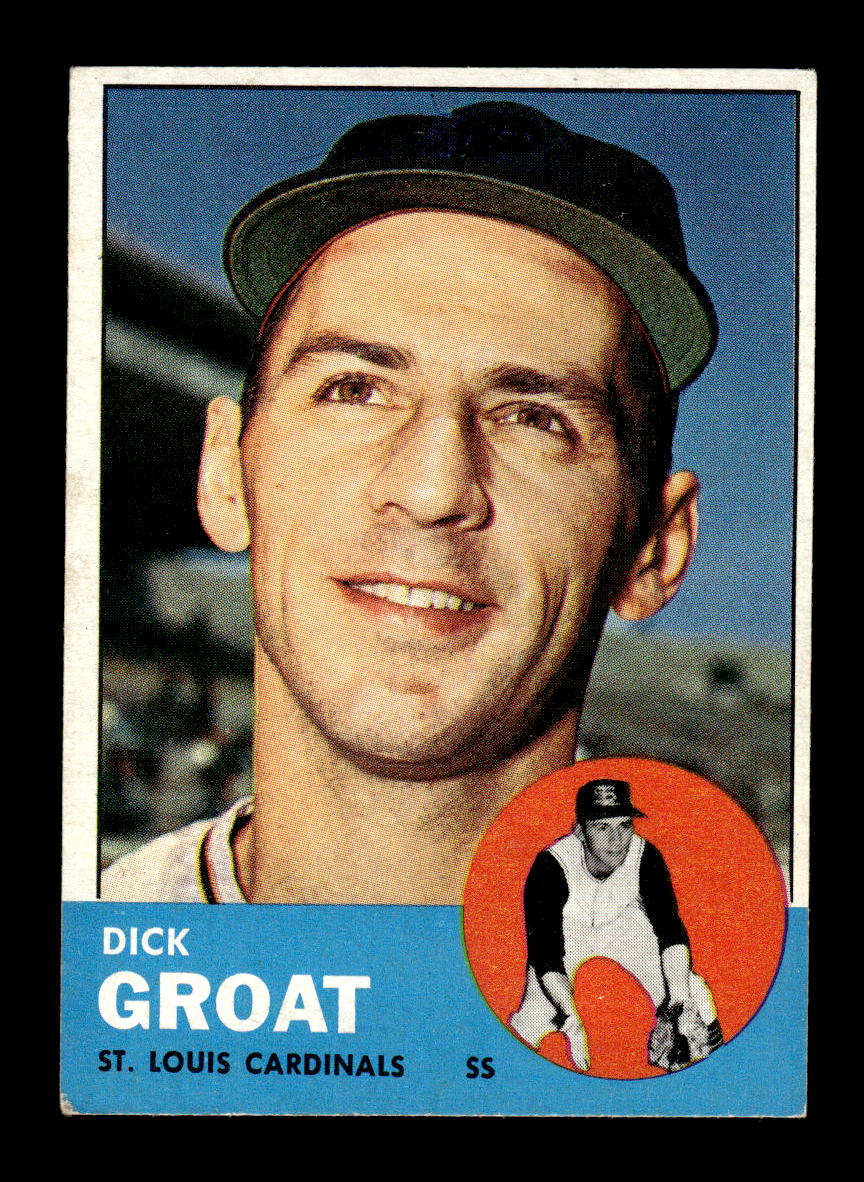1963 Topps #130 Dick Groat Near Mint or Better HOF-10002801