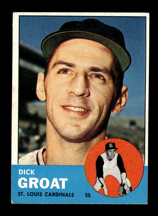 1963 Topps #130 Dick Groat Near Mint or Better HOF-10002801