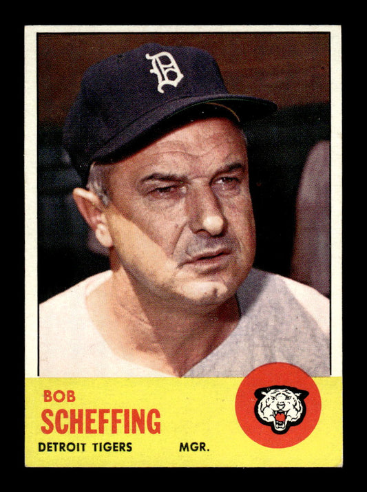 1963 Topps #134 Bob Scheffing Near Mint or Better HOF-10002805