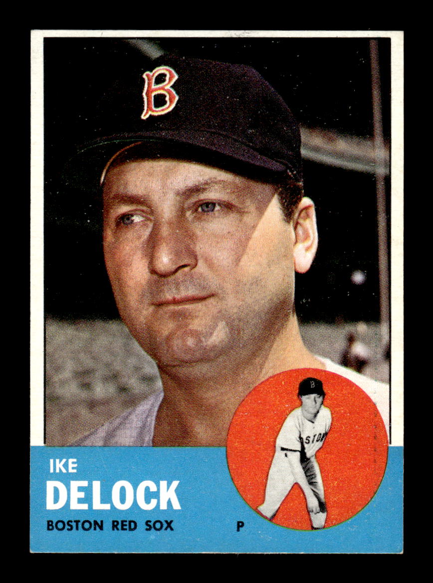 1963 Topps #136 Ike Delock Near Mint or Better HOF-10002806