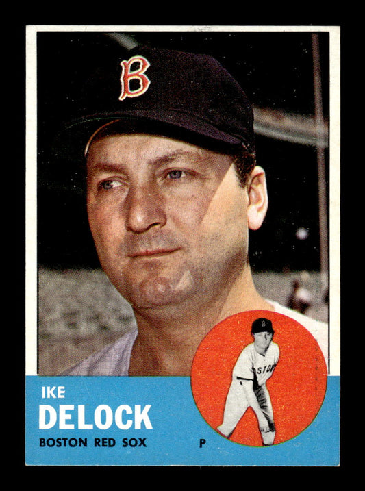 1963 Topps #136 Ike Delock Near Mint or Better HOF-10002806