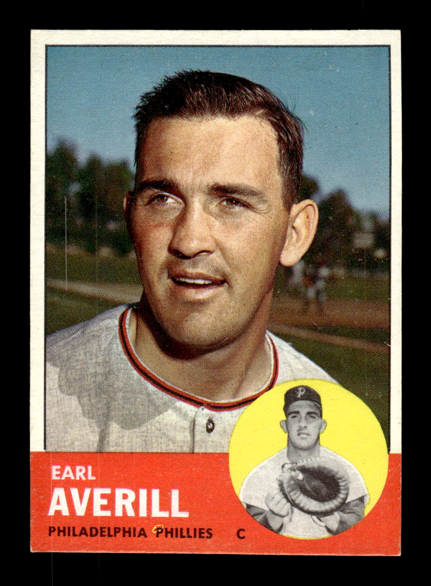 1963 Topps #139 Earl Averill Near Mint or Better HOF-10002808