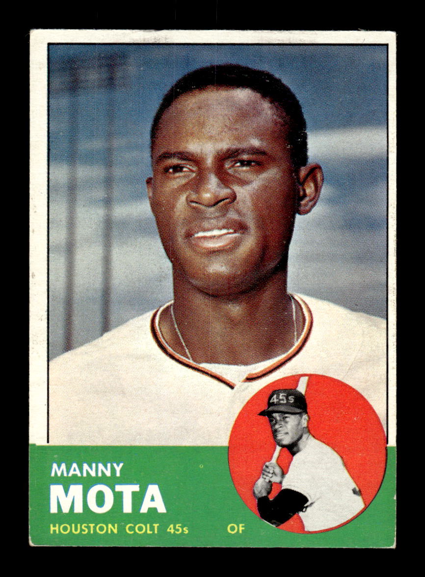 1963 Topps #141 Manny Mota Near Mint or Better HOF-10002810