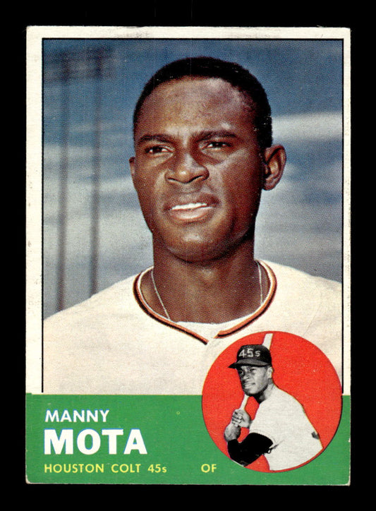 1963 Topps #141 Manny Mota Near Mint or Better HOF-10002810