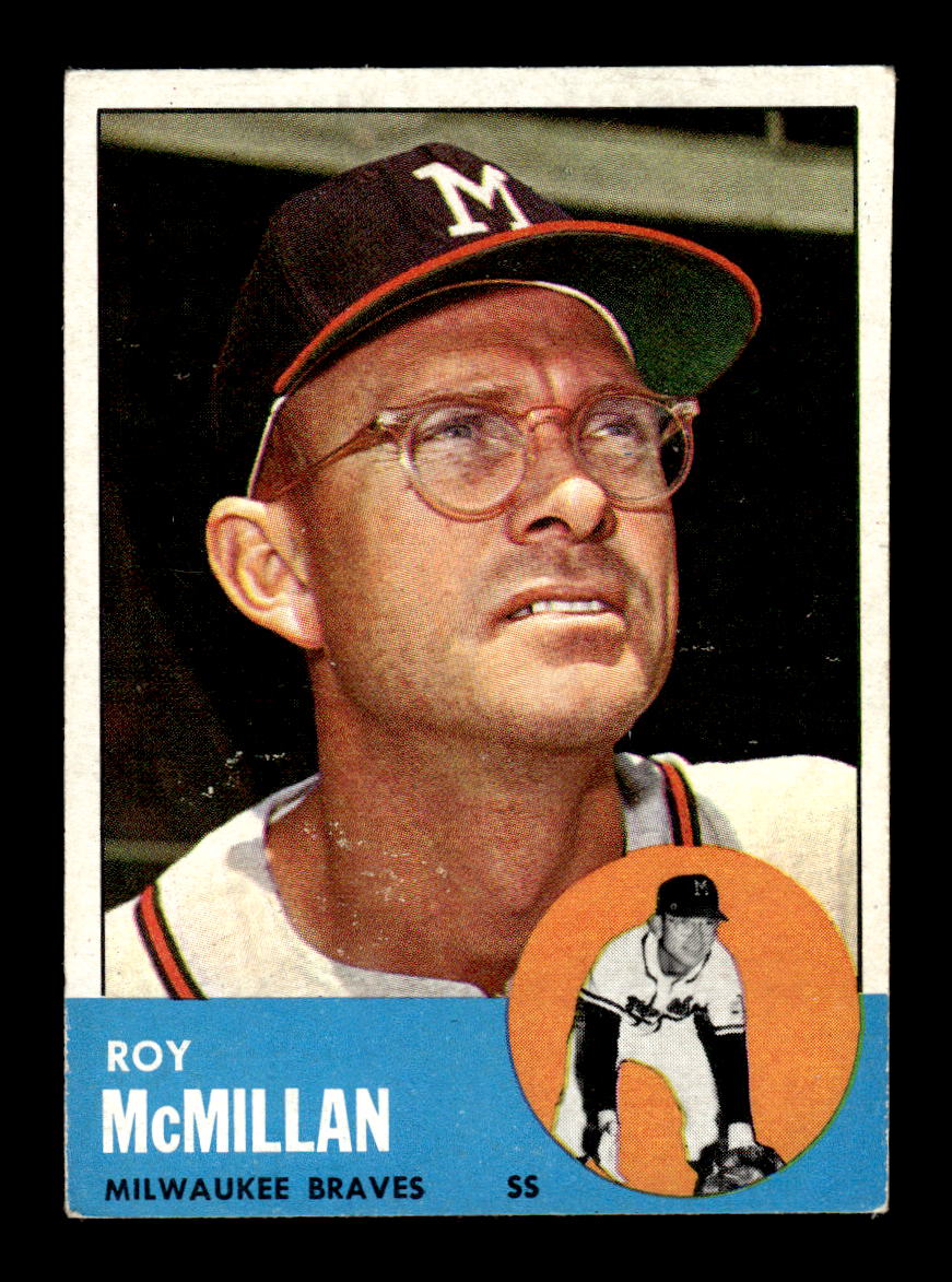 1963 Topps #156 Roy McMillan Near Mint or Better HOF-10002823
