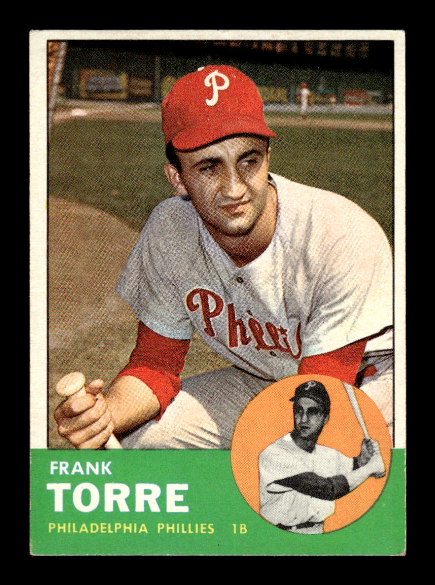 1963 Topps #161 Frank Torre Near Mint or Better HOF-10002828