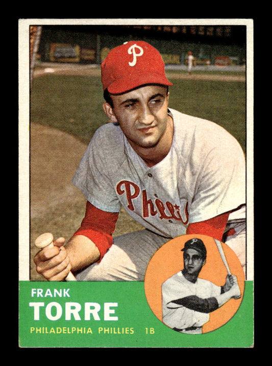 1963 Topps #161 Frank Torre Near Mint or Better HOF-10002828