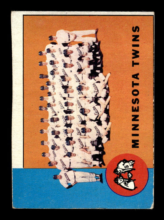 1963 Topps #162 Minnesota Twins Very Good HOF-10002829