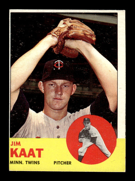 1963 Topps #165 Jim Kaat Near Mint or Better HOF-10002831