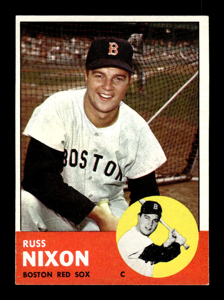 1963 Topps #168 Russ Nixon Near Mint or Better HOF-10002833