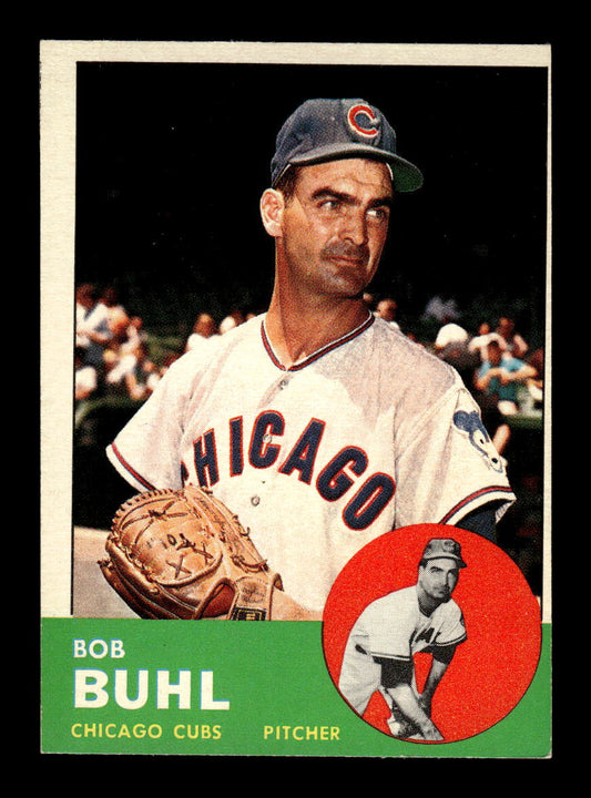 1963 Topps #175 Bob Buhl Near Mint or Better HOF-10002838