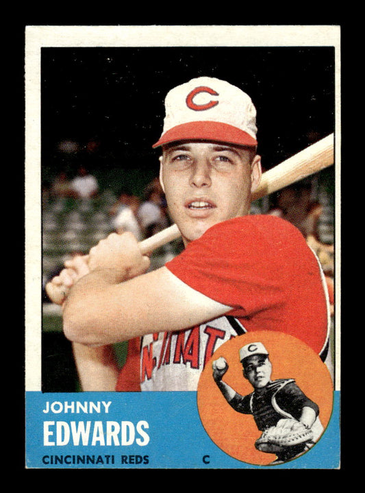 1963 Topps #178 Johnny Edwards Near Mint or Better HOF-10002841