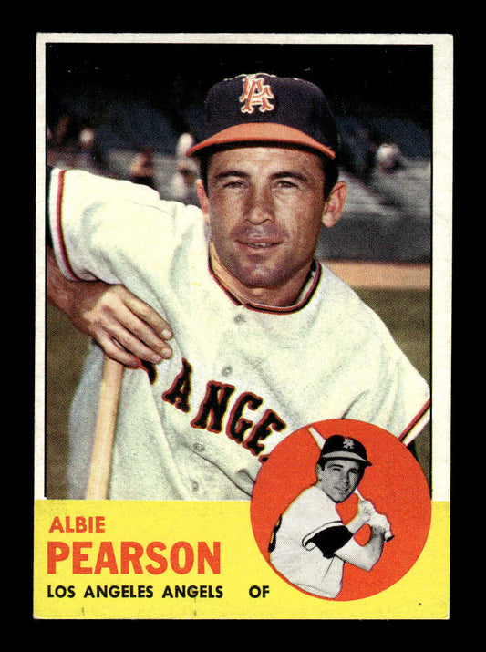 1963 Topps #182 Albie Pearson Near Mint or Better HOF-10002844
