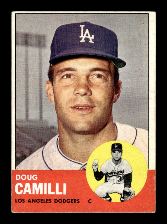 1963 Topps #196 Doug Camilli Near Mint or Better HOF-10002856