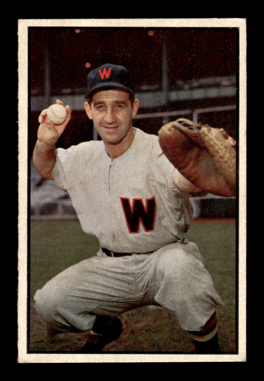 1953 Bowman Color #77 Mickey Grasso Excellent HOF-10002861