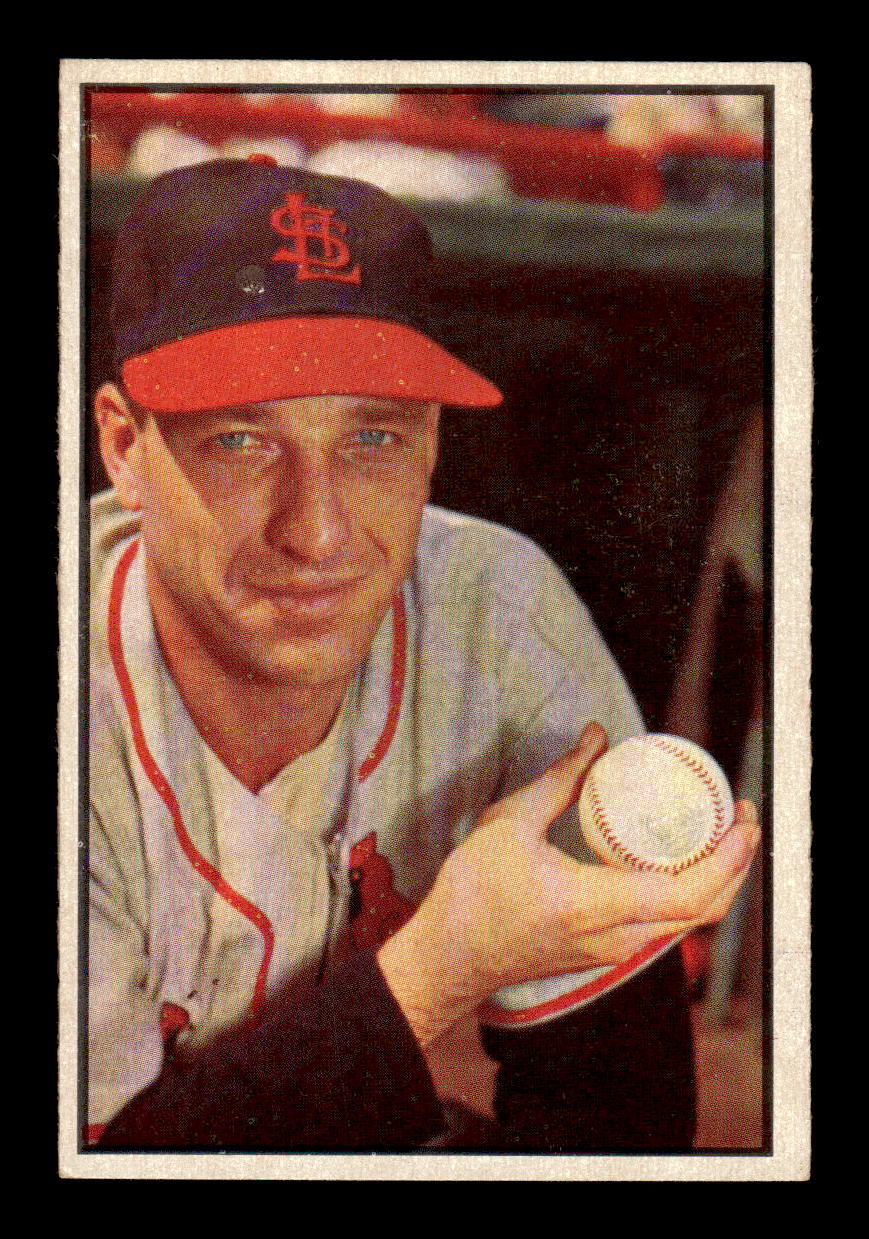 1953 Bowman Color #17 Jerry Staley Excellent HOF-10002864