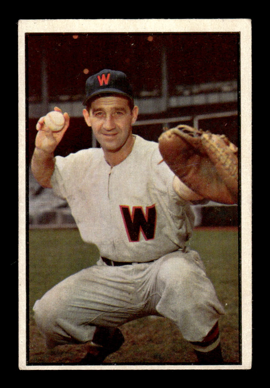 1953 Bowman Color #77 Mickey Grasso Excellent HOF-10002873
