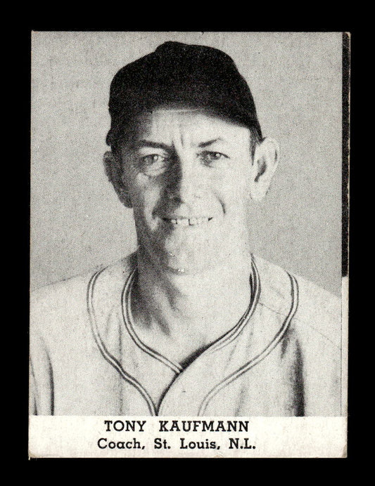 1947 Tip Top (D323) #NNO Tony Kaufmann Poor HOF-10002880
