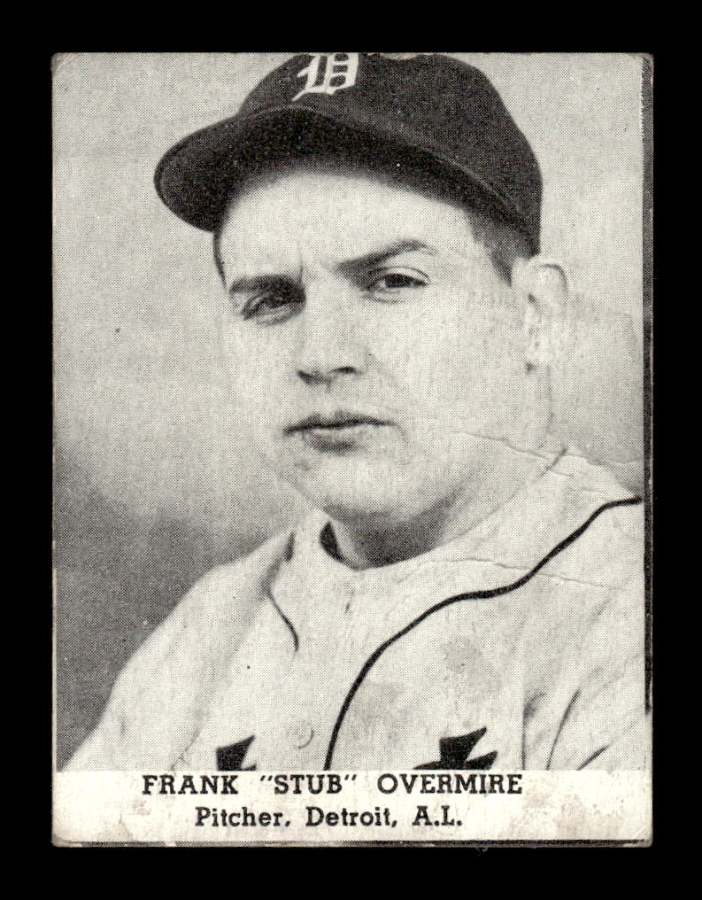 1947 Tip Top (D323) #NNO Frank "Stub" Overmire Poor HOF-10002883