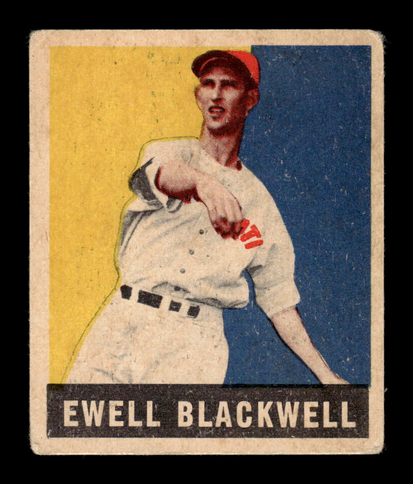 1948-49 Leaf #39 Ewell Blackwell Very Good HOF-10002894