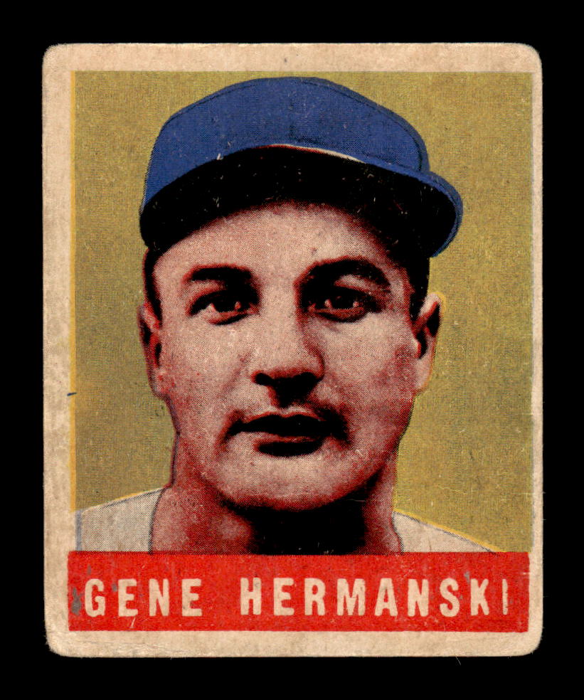 1948-49 Leaf #102 Gene Hermanski Very Good HOF-10002901