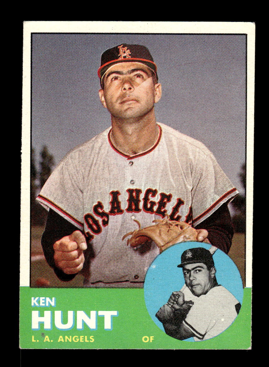 1963 Topps #207 Ken Hunt Excellent HOF-10002998