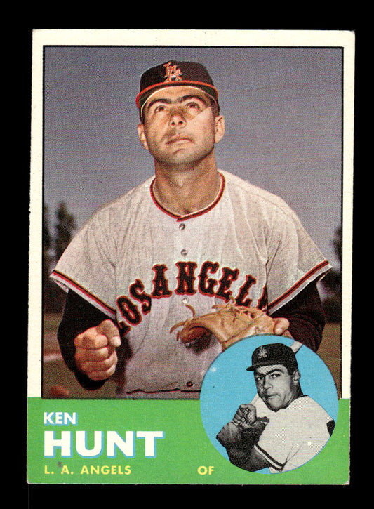 1963 Topps #207 Ken Hunt Excellent HOF-10002998