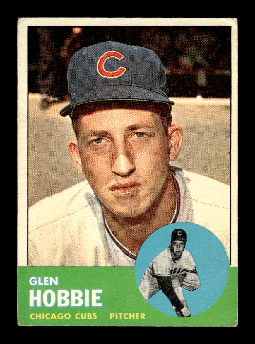 1963 Topps #212 Glen Hobbie Excellent HOF-10003002