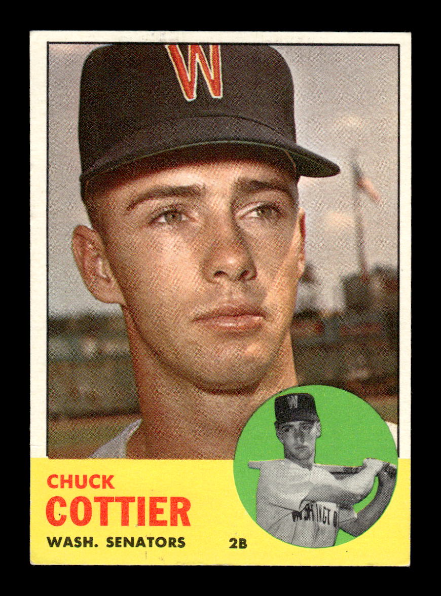 1963 Topps #219 Chuck Cottier Excellent HOF-10003008
