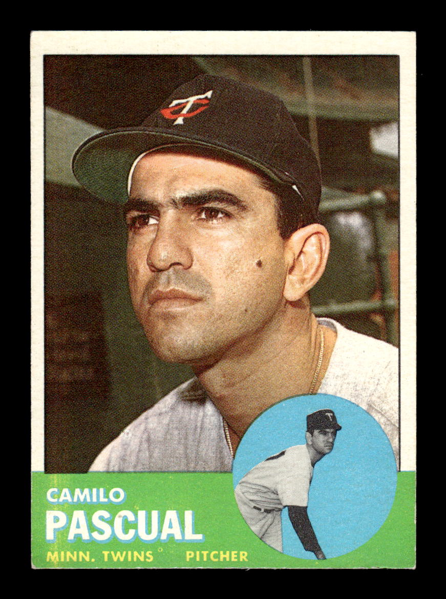 1963 Topps #220 Camilo Pascual Excellent HOF-10003009
