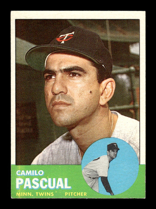 1963 Topps #220 Camilo Pascual Excellent HOF-10003009