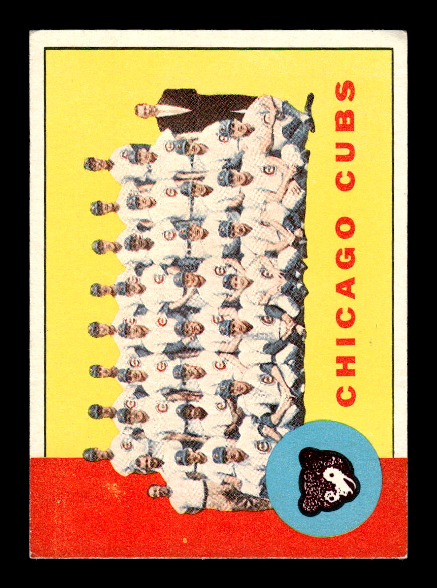 1960 Topps #513 Chicago Cubs Excellent HOF-10003011